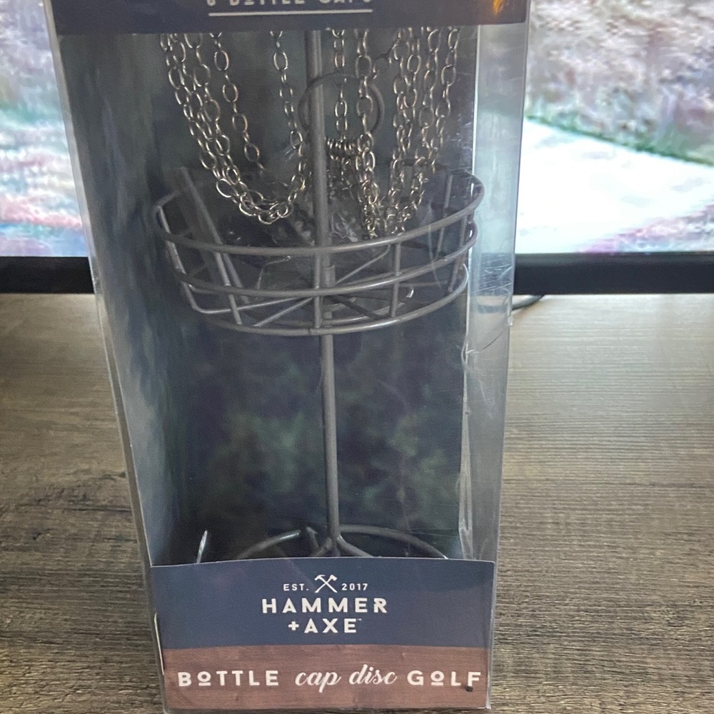 Hammer + Axe Bottle Cap Disc Golf